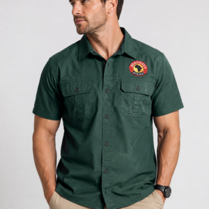 Brauhaus Men's Bush shirts - Green