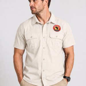 Brauhaus Men's Bush shirts - White